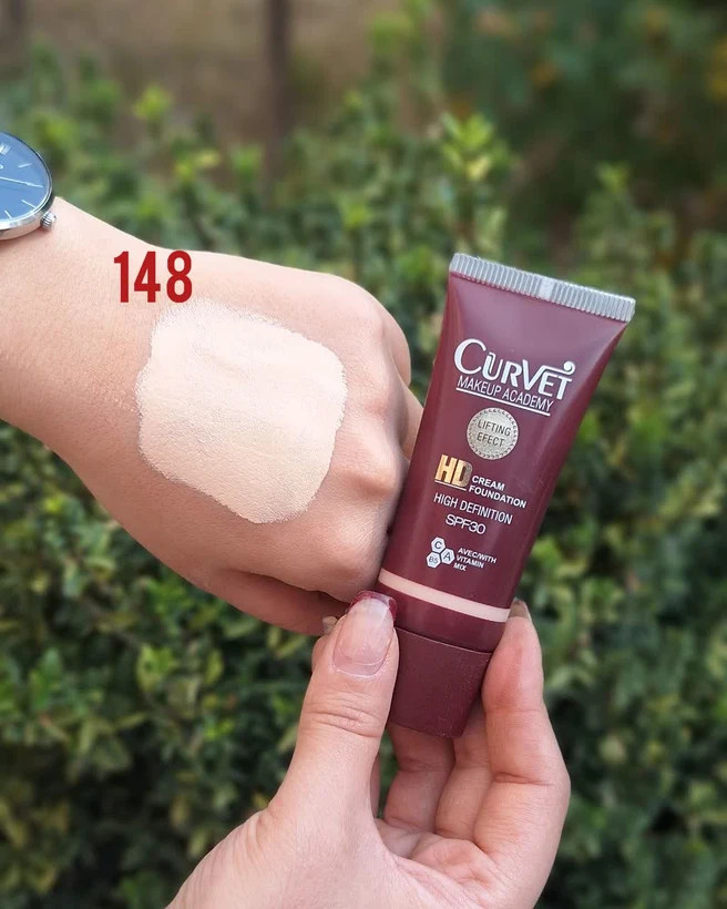 کرم پودر HD (اچ دی) تیوپی کوروت CURVET اورجینال با ضمانت اصالت کالا