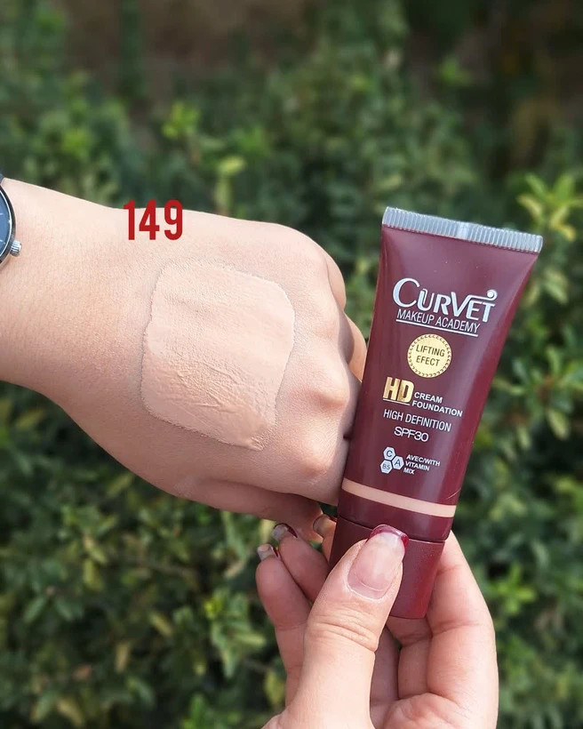 کرم پودر HD (اچ دی) تیوپی کوروت CURVET اورجینال با ضمانت اصالت کالا