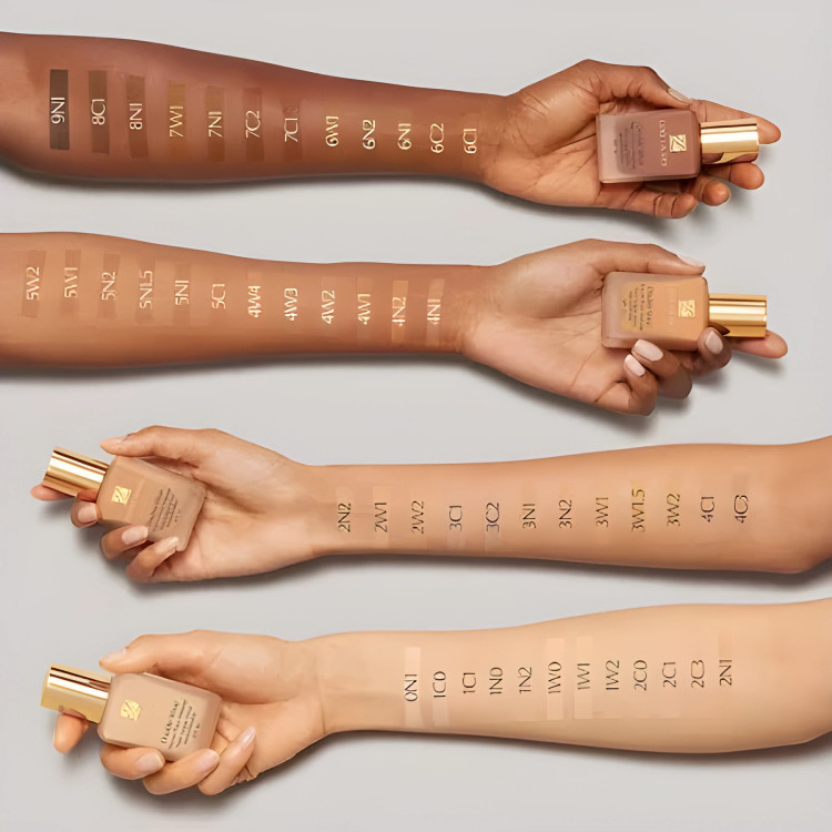 رنگبندی کرم پودر استی لادر اورجینال