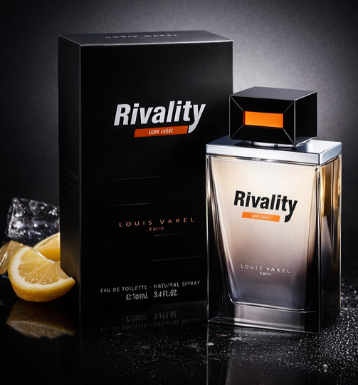 Rivality by Louis Varel for Men - Eau de Toilette, 100ml